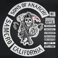 Original Son Of Anarchy MAYANS MC ปักรถจักรยานยนต์ Biker Club Patch เสื้อผ้าสติกเกอร์เครื่องแต่งกายอุปกรณ์เสริม Badge