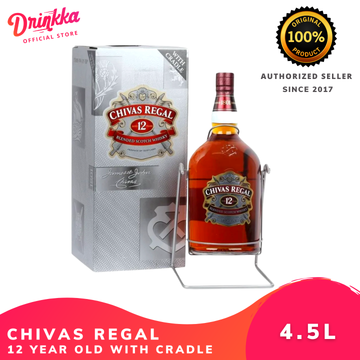 Chivas Regal 12 Yo Blended 4.5L With Cradle