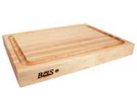 เขียงไม้เมเปิ้ล 51x38x6 Cm. JOHN BOOS RA02-GRV Cutting Board Deluxe Gourmet  NSF National Sanitation Foundation