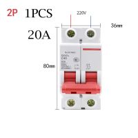 MCB Circuit Breaker 6/10/16/20/32/40/50/63 Amps Hand Push Solar Double Pole