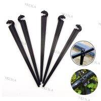 50pcs C Shape Garden 4/7mm Drip Irrigation Watering Tube Pipe Support Bracket Holders Fixed Stems Drip Irrigation YB23TH