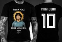 DIEGO MARADONA NAPOLI T-SHIRT Rest In Peace 1960- Soccer Legend T ShirtS-5XL