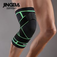 JINGBA SUPPORT Elastic Nylon knee pad Outdoor sports Volleyball basketball knee pads Bandage support knee brace protector Safety