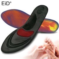 4D Heated insoles Memory Foam Orthotic Insole Arch Support Orthopedic Insoles For Shoes Sole Flat Foot Feet Care Orthotic Pads Shoes Accessories