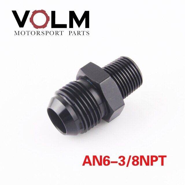 Universal Unf Jic An To Npt Thread Male Fitting Hose Connector