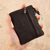 【CW】✑℡✑  Leather Men Coin Purse Wallet Holder Small Money Clutch Short