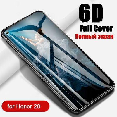 6D Tempered Glass For HUAWEI Honor View 20 V20 Pro Full Cover Curved Screen Protector Film Honor V20 20i 20s Protective Glass x