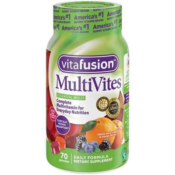Vitafusion MultiVites Essential Multi Complete Multivitamin for