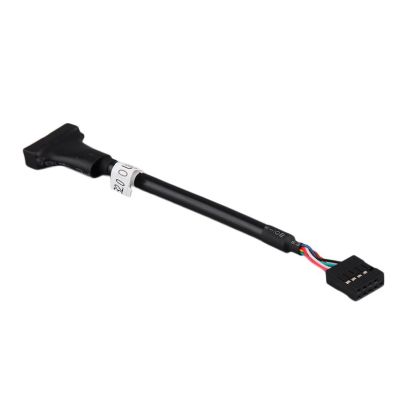 Elife USB 2.0 9 Pin Female To Motherboard USB 3.0 20 Pin Male Extension Cable