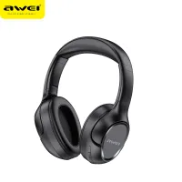 Awei A770BL Wireless Headphones Bluetooth 5.0 Headset Noise Reduction Over the Ear Wired Headphone With Mic Foldable Design HiFi Stereo TF Card 40mm Driver Gaming Music For iPhone Xiaomi Bluetooth mobiles