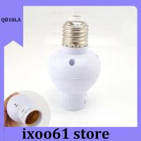 ixoo61 store E27 Sound Light Motion Sensor Control Lamp Socket Holder Screw Plug Base Switch For Corridor Stair Indoor Lighting Bulb