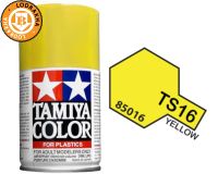 สีกระป๋องสเปรย์ สีเหลือง Tamiya TS-16 YELLOW 100ML