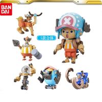 Bandai ตุ๊กตาขยับแขนขาได้อะนิเมะเรื่องวันพีชชอปเปอร์ข้อต่อหุ่นยนต์ซุปเปอร์ที่ใช้งานอยู่ป้อมปราการรุ่นที่สองติดอาวุธหนักเมชา