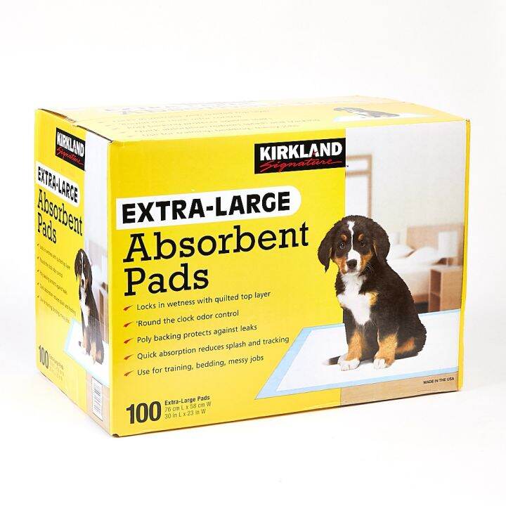 Kirkland Signature ExtraLarge Absorbent Pads 30" x 23" 100 pcs Lazada PH