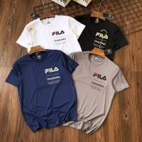 FILA เสื้อยืดออกกำลังกาย FILA ผ้า Spandex สินค้าคุณภาพเกรด AAA+