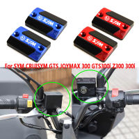 สำหรับ SYM CRUISYM GTS JOYMAX 300 GTS300i Z300 300i อุปกรณ์มอเตอร์ไซค์ด้านหน้าน้ำมันเบรกอ่างเก็บน้ำปกกระบอกถังน้ำมันหมวก