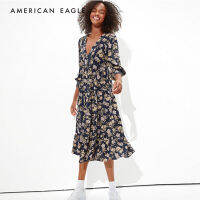 American Eagle Tiered Maxi Dress ชุดเดรส ผู้หญิง แม็กซี่ (EWDR 039-5479-400)