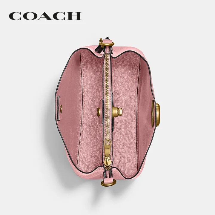 coach-กระเป๋าถือผู้หญิงรุ่น-willow-bucket-bag-in-colorblock-สีชมพู-c3766-b4vi6