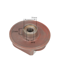 ปั๊มสูบน้ำมันเองรอบ19ซม. 20ซม. 35ซม. 170f ใบพัดเครื่องสูบน้ำ168f