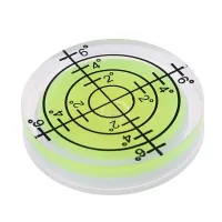 1Pcs Precision Bubble Level Round Circular Measuring Kit Mini Spirit Level Bull Eye Horizontal Leveler Bubble Level Tool