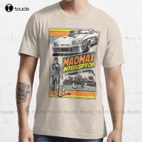 New Mad Max V8 Interceptor T-Shirt Cotton Tee Shirt XS-4XL-5XL-6XL