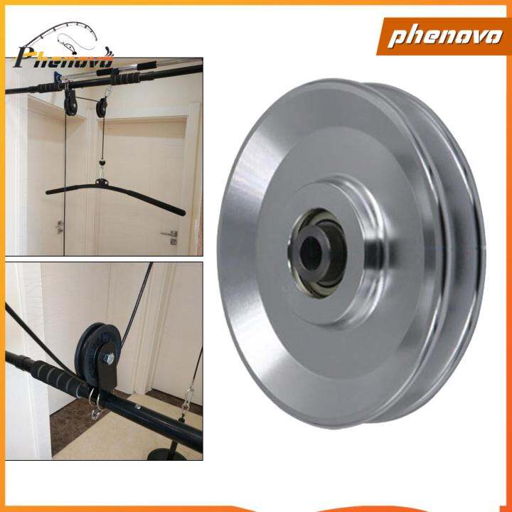 Phenovo Bearing Pulley Wheel Cable Gym Fitness Equipment Part Universal