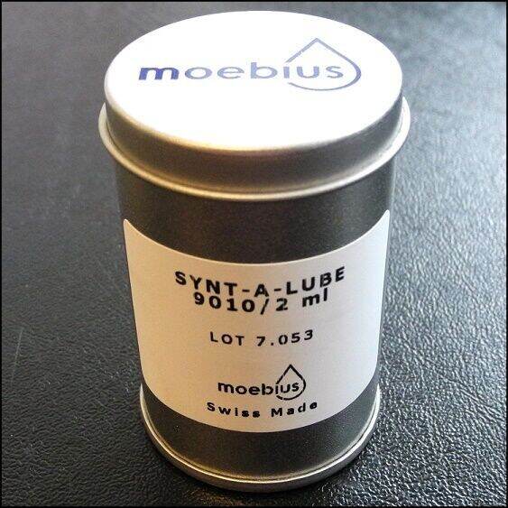 Watchmakers Moebius 9010 SyntALube Watch Oil Lubricant 2ml Greases