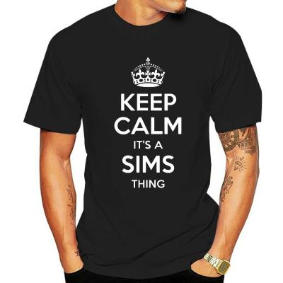 SIMS Surname Funny Family Tree Birthday Reunion Gift Idea T-Shirt Tops Shirts Dominant Custom Cotton Men T Shirt Custom