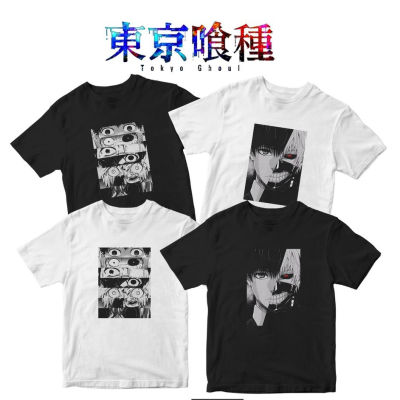 [มีสินค้า]เสื้ออนิเมะ TOKYO GHOUL สีดำเทา