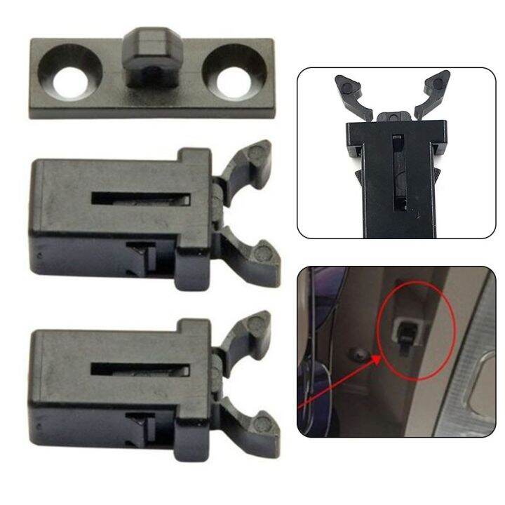 【AUTOMALS】 Sweeper Toilet Console Latch Car Sunglasses Holder Plastic