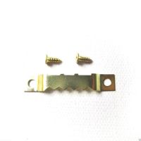 8x45mm(with screws)golden oil painting frame hanging photo wall oil painting mirror mirror serrated hook hang10pcs /25pcs /50pcs