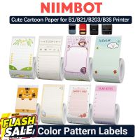 NiiMBOT B21/B203/B1 กระดาษโน้ตน่ารักชื่อการ์ตูนน่ารักสัตว์กันน้ำลายกระดาษโน๊ต #สติ๊กเกอร์ความร้อน #กระดาษสติ๊กเกอร์ความร้อน   #กระดาษความร้อน  #ใบปะหน้า #กระดาษใบเสร็จ