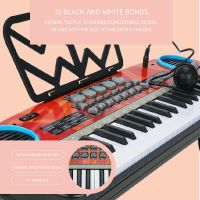 Childrens Electronic Keyboard 49 Keys Multiple Modes Synthesizer Beginner Music Toy Electronic Organ Musical Instrument Gift