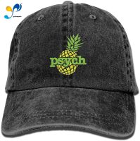 YISHOW Buecoutes Psych Pineapple Vintage Cowboy Baseball Caps Trucker Hats Natural