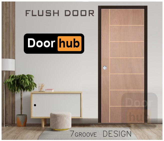 Flush Door 7B Groove Design Lazada PH