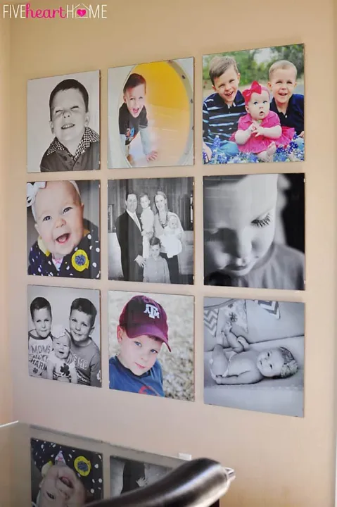 PERSONALIZE PHOTO TILES SINTRA BOARD WALL DECOR FLAT TYPE (MATTE 5MM ...