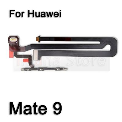 ริบบิ้นควบคุมสายเคเบิ้ลหลักปุ่มเปิดปิดปิดเสียงปุ่มสำหรับ Huawei Mate 8 9 10 20 20X30 Lite Pro