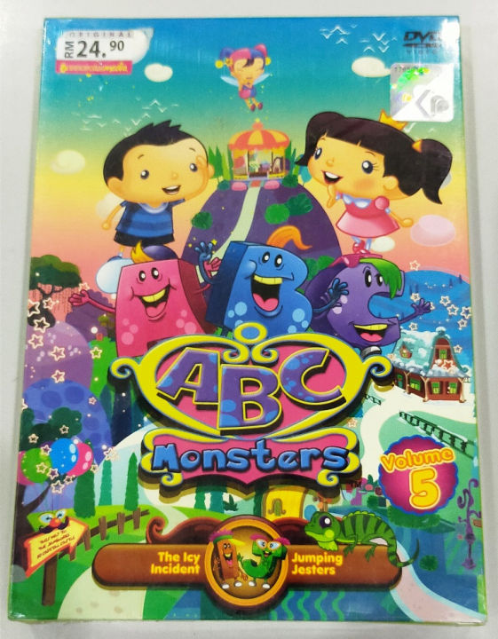 ABC Monsters Volume 5 DVD Preschool Edutainment Animated TV Series Age 4-6  Years | Lazada