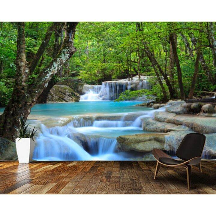 custom-forest-waterfall-3d-natural-landscape-wallpaper-mural-for-bedroom-living-room-sofa-wall-home-decor-wall-sticker-self-adhesive