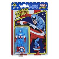 Hasbro Marvel Legends Series Captain America 3.75-Inch Retro 375 Collection Action Figure ฮาสโบร มาร์เวล เลเจนด์ หุ่นโมเดลฟิกเกอร์ กัปตันอเมริกา ขนาด 3.75 นิ้ว ลิขสิทธิ์แท้