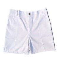 กางเกงขาสั้นผช  ผ้าชิโน่ สีขาว ยาว 16 นิ้ว ขนาดพอดีหล่อ white mens shorts