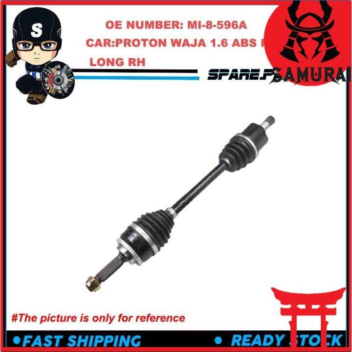 DRIVE SHAFT FOR PROTON WAJA 1.6 ABS RING DS LONG RH Lazada