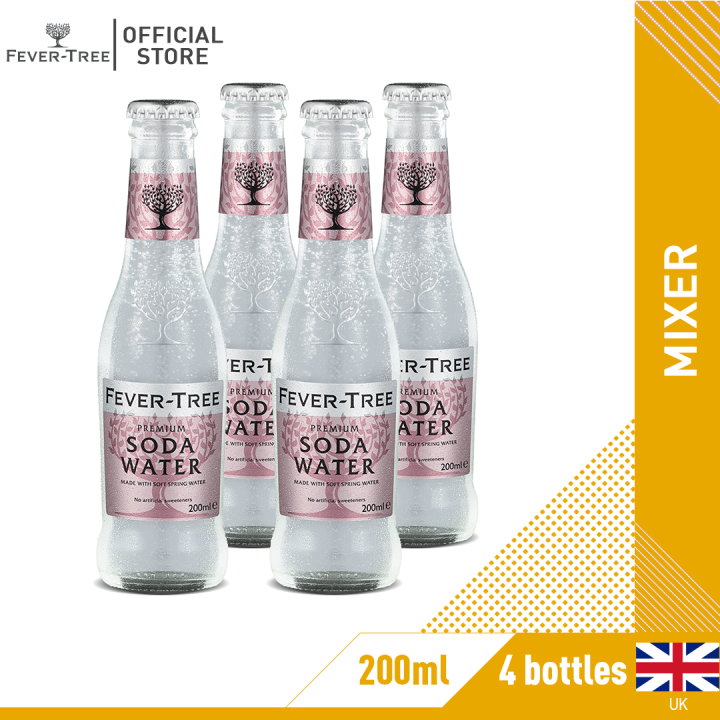 FeverTree Soda Water 200ml Pack of 4 Lazada PH
