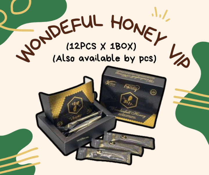 Wonderful Honey VIP (12sachet/Box) Lazada PH