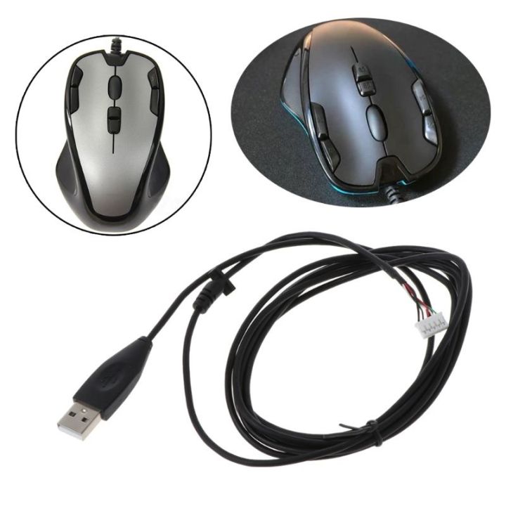 doublebuy-สายเคเบิลเมาส์-pvc-usb-ทนทาน-และยาว-สําหรับ-logitech-g300-g300s