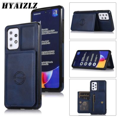 Magnetic Car Phone Case for Samsung Galaxy A72 A32 A12 A52 A42 A51 A71 5G A11 A21S Leather Wallet Card Slot Shockproof Cover