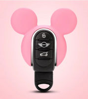 กรอบกุญแจแต่ง MICKEY MOUSE PINK ชมพู (รุ่น F) [สำหรับ Gen3 NEW MINI รุ่น F54/F55/F56/F57/F60] (สินค้าพร้อมส่ง)