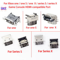 10ชิ้นต้นฉบับสำหรับ X Series X S HDMI เข้ากันได้พอร์ตซ็อกเก็ตอินเทอร์เฟซสำหรับ X One สำหรับ X One X S บางพอร์ต Hdmi เชื่อมต่อ