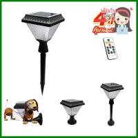 ไฟจัดสวน SOLAR BEC BALI-S 3 วัตต์ RGB สีดำSOLAR GARDEN LIGHT BEC BALI-S 3W RGB BLACK **ขายดีที่สุด**