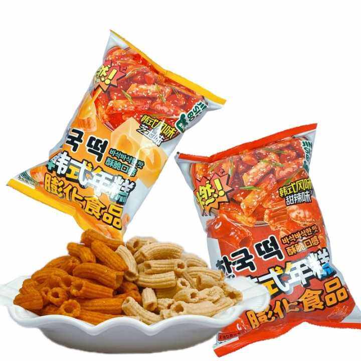 XUPAI-Korean-style Rice Cake Strips, Fried Chicken Rice Cake, Korean